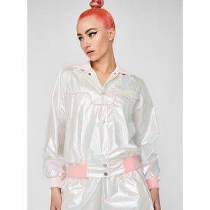 Iridescent Track Jacket